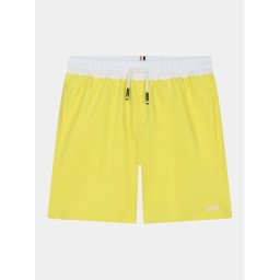 Boss Плувни шорти J50668 S Жълт Regular Fit