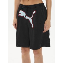 Puma Спортни шорти DUA LIPA 536636 Черен Loose Fit