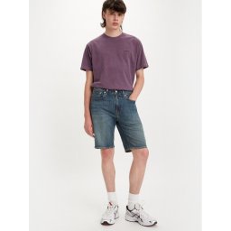 Levi's® Дънкови шорти 398640100 Тъмносин Straight Fit