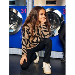 Kids ONLY Пуловер Ashley 15276102 Бежов Regular Fit