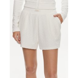 Guess Спортни шорти V4GD15 KC5W2 Екрю Loose Fit