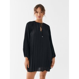 Liu Jo Ежедневна рокля MF3399 T0414 Черен Relaxed Fit