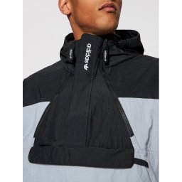 adidas Анорак Adventure Mishmash Blocked GN2329 Черен Regular Fit