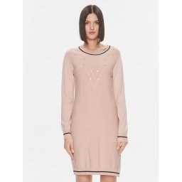 Liu Jo Sport Плетена рокля TF3128 MS49I Розов Regular Fit