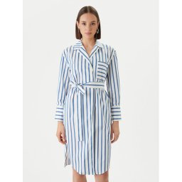 Boss Рокля тип риза C_Disso 50447726 Син Regular Fit