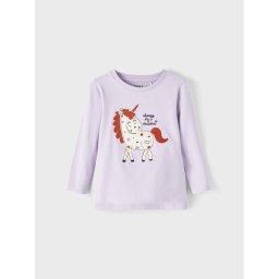 NAME IT Блуза 13210313 Виолетов Regular Fit