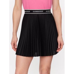 Lacoste Плисирана пола JF4342 Черен Regular Fit