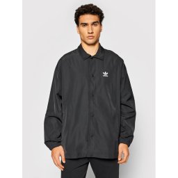 adidas Преходно яке adicolor Classics Trefoil H09129 Черен Loose Fit