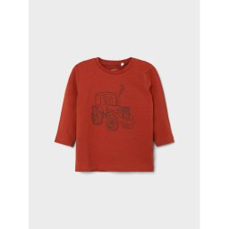NAME IT Блуза 13206935 Червен Regular Fit