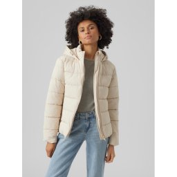 Vero Moda Зимно яке 10289837 Екрю Regular Fit