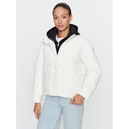 Champion Преходно яке Jacket 116922 Екрю Custom Fit