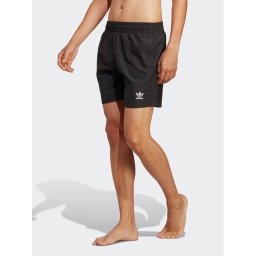 adidas Плувни шорти Originals Essentials Solid Swim Shorts HT4411 Черен Regular Fit