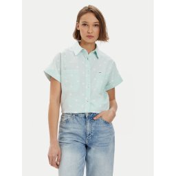 Lee Риза Utility 112350269 Син Relaxed Fit