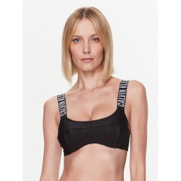 Calvin Klein Swimwear Горнище на бански KW0KW01968 Черен