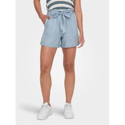 ONLY Шорти от плат Bea 15255715 Светлосиньо Regular Fit