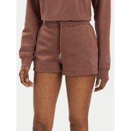 Juicy Couture Спортни шорти Sully Rodeo JCBHS223825 Кафяв Regular Fit