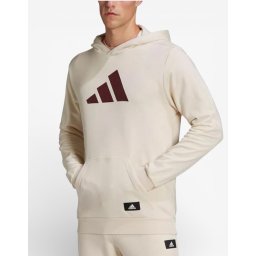 ADIDAS Future Icons Three Bar Hoodie White