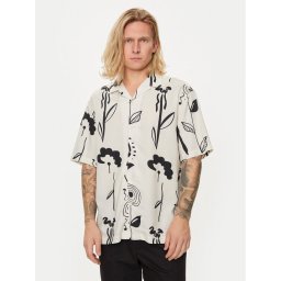 Selected Homme Риза Slhrelax-Rajesh 16091066 Бял Relaxed Fit