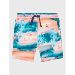 Guess Спортни шорти N3GD04 KA6R3 Оранжев Regular Fit