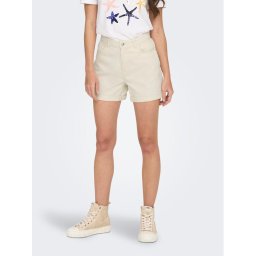ONLY Дънкови шорти 15230571 Бежов Regular Fit
