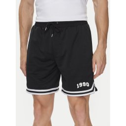 Jack & Jones Спортни шорти Jpstbill 12255529 Черен Wide Leg