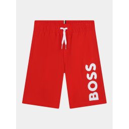 Boss Плувни шорти J50662 S Червен Regular Fit