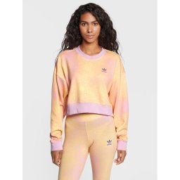 adidas Суитшърт Allover Print HL6599 Цветен Loose Fit