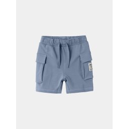 NAME IT Шорти от плат Dylan 13228567 Син Regular Fit