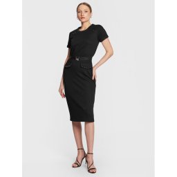 Liu Jo Sport Плетена рокля TA3032 JS178 Черен Regular Fit