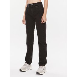 Calvin Klein Jeans Дънки Authentic J20J221759 Черен Straight Fit
