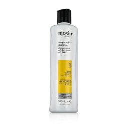 Nioxin System 1 Scalp + Hair Shampoo 300 ml шампоан за естествена, небоядисана и нетретирана с химикали коса с леко изтъняване за жени