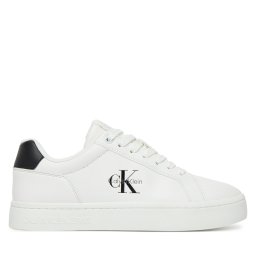 Сникърси Calvin Klein Jeans Classic Cupsole Mono Lth Wn YW0YW01902 Бял