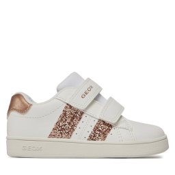 Сникърси Geox J Eclyper Girl J45LRA 000BC C1ZH8 M Бял