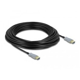 Кабел Delock 84133, от HDMI(м) към HDMI(м), 50m, черен, 4K@60Hz