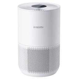 Пречиствател на въздух Xiaomi Smart Air Purifier 4 Compact (Разопакован продукт), 27W, подходящ за помещения до 48 m2, 230m3/h, смарт контрол, High Efficiency филтър, PM2.5 IR сензор, бял