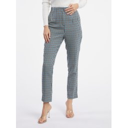 Orsay Women's Black & Blue Patterned Trousers - Women's