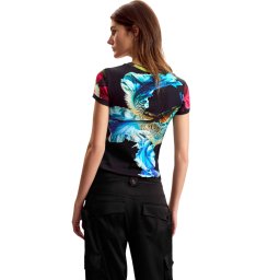 Дамска тениска Desigual с флорален мотив