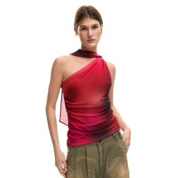 Асиметричен топ Desigual