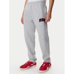 Reebok Долнище анцуг Bermingham RK25555CCM Сив Relaxed Fit