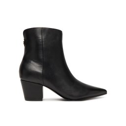 Guess Боти FLFHAL LEA10 Черен