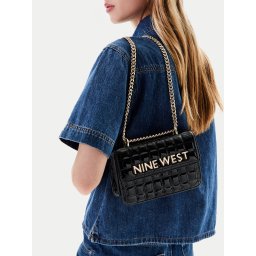 Дамска чанта Nine West EO-Glamercy-Grace-LX10060 Черен