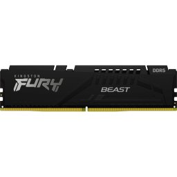 Памет 8GB DDR5 5600MT/s, Kingston FURY Beast Black EXPO, KF556C36BBE-8, 1.25V