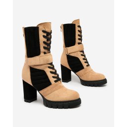 Resti Light brown women's insulated Sehhra post boots