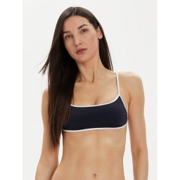 Tommy Hilfiger Горнище на бански UW0UW05238 Тъмносин