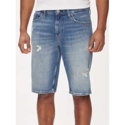 Tommy Jeans Дънкови шорти Ryan DM0DM19453 Син Slim Fit
