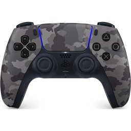 Геймпад Sony PlayStation DualSense (Grey Camouflage), за PlayStation 5, Wireless, сив
