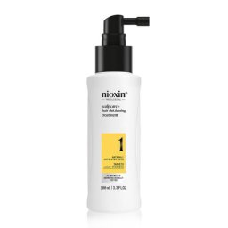 Nioxin System 1 Scalp & Hair Treatment подхранваща защитна грижа без изплакване за леко изтъняване 100 ml за жени