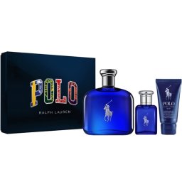 Ralph Lauren Polo Blue Комплект (EDT 125ml + EDT 15ml + H&B Wash 50ml) за Мъже