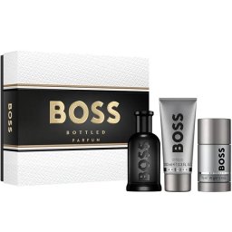 Boss Bottled Parfum Комплект (Parfum 100ml + SG 100ml + Deo Stick 75ml) за Мъже