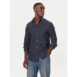 Guess Риза M5BH26 W1961 Син Regular Fit